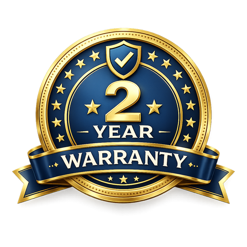 2 Years Warranty