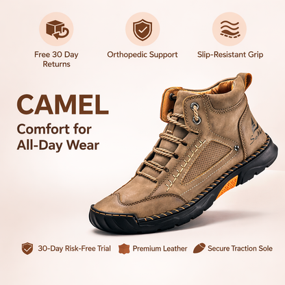 Men’s Comfort Leather Boots