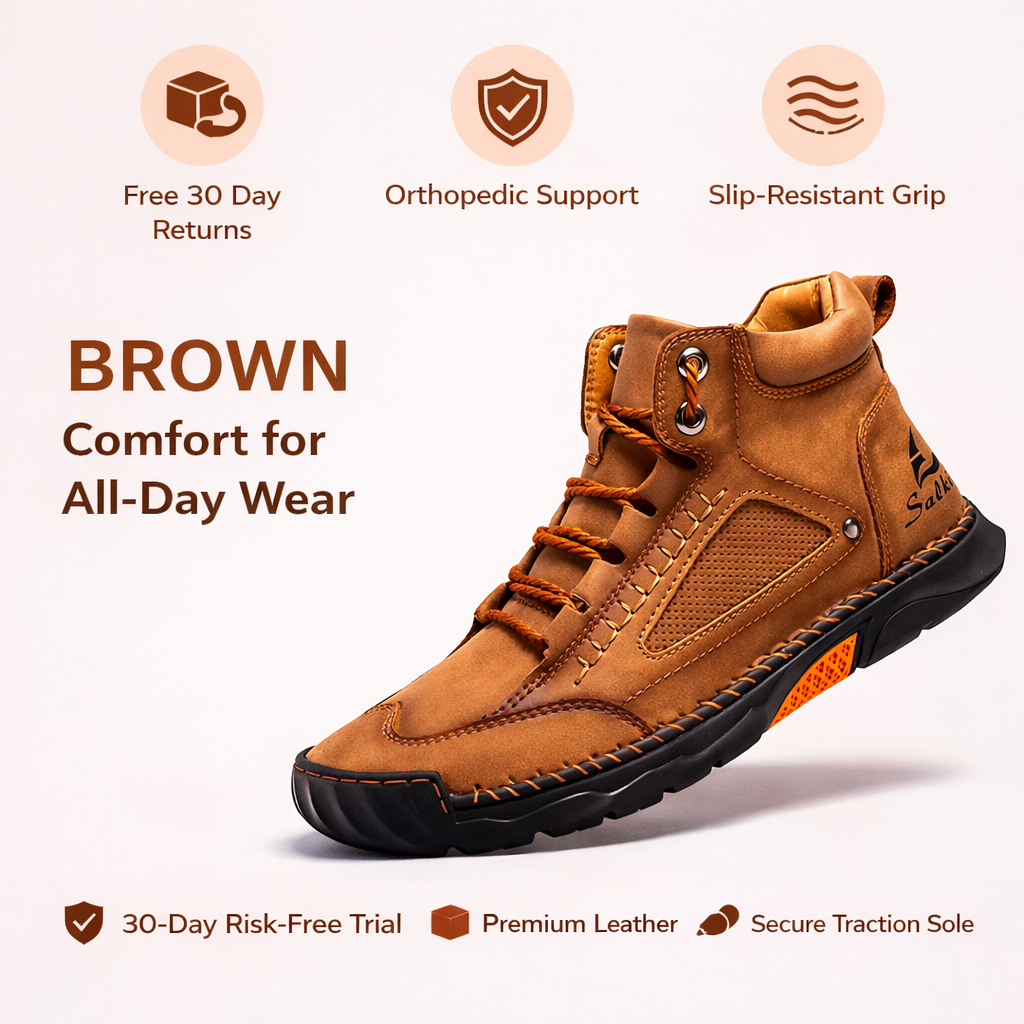 Men’s Comfort Leather Boots