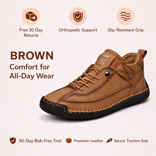 Men's Comfort Leather Casual Shoes
