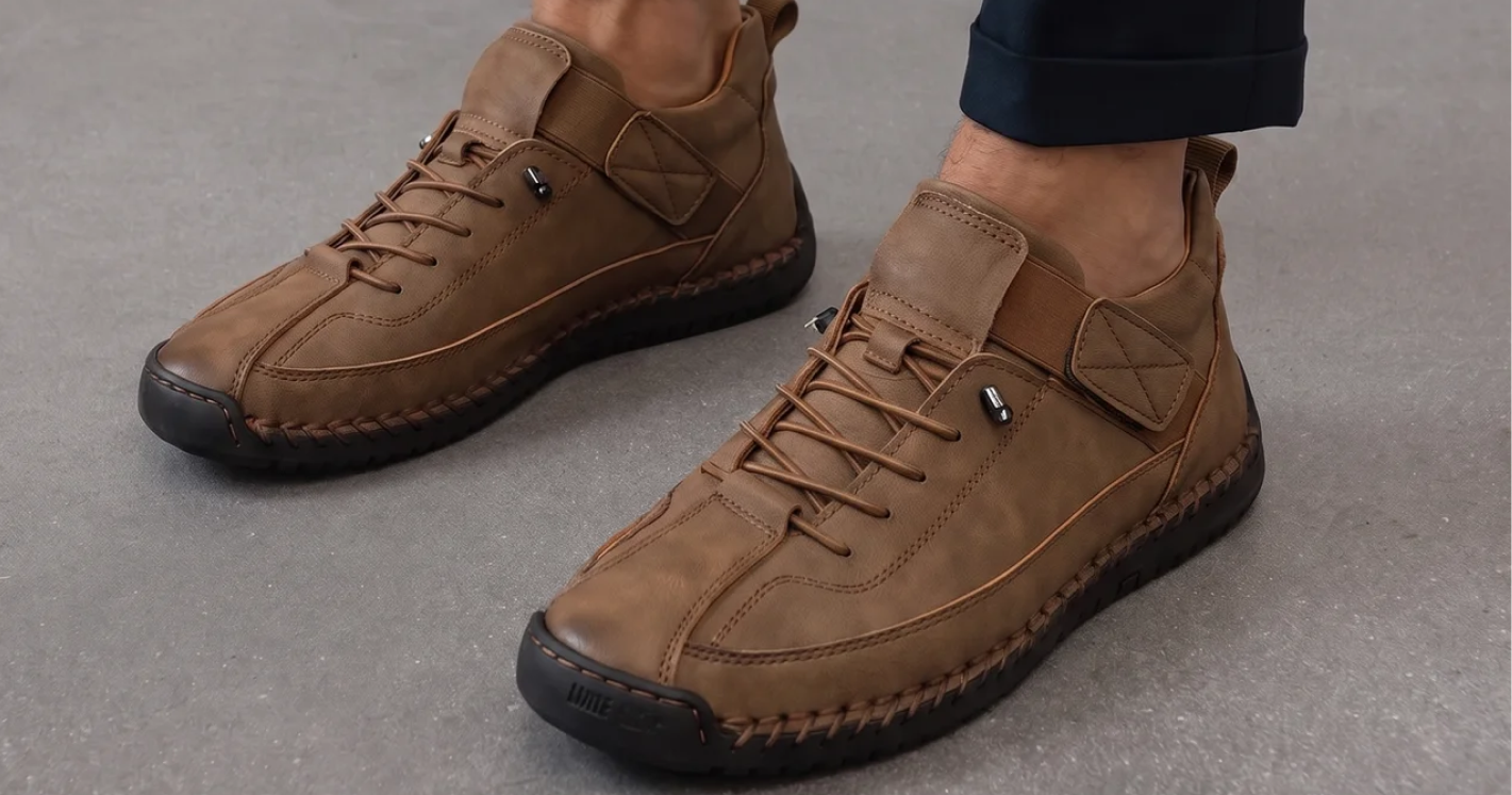 LEATHER CASUAL SHOES